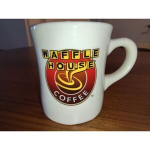 Waffle House Coffee Mug Tuxton White Ceramic Diner Style Heavy Duty Cup 122